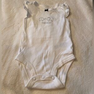 NWOT Carter’s Girl Onesie Size 3M